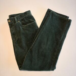Lauren Jeans Co Ralph Lauren Green Corduroy Pants Size 8P